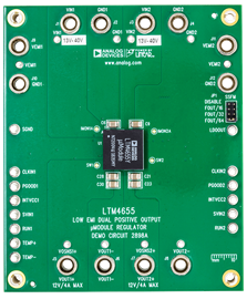 DC2898A Evaluation Board - Top View