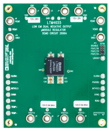 DC2899A Evaluation Board - Top View