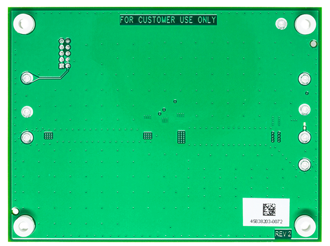 DC2907A Evaluation Board - Bottom View