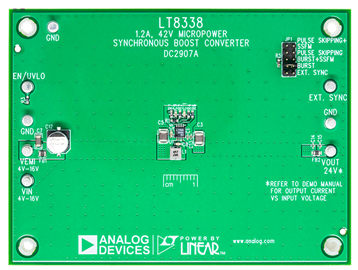 DC2907A Evaluation Board - Top View