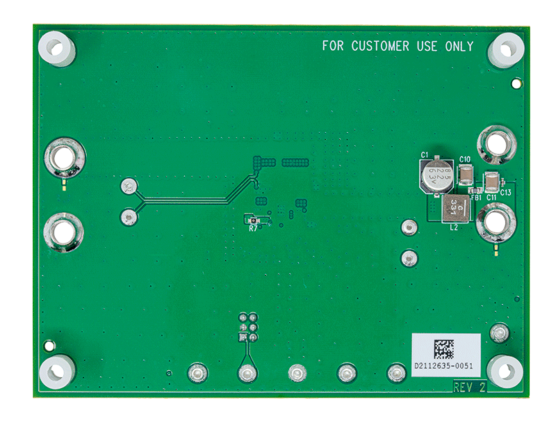 DC2918A Evaluation Board - Bottom View