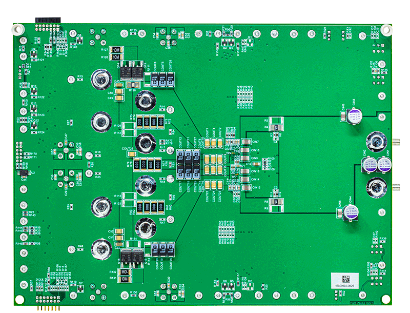 DC2924A-B Evaluation Board - Bottom View
