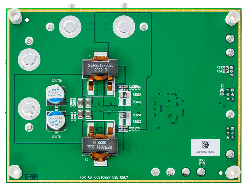 DC2951A Evaluation Board - Bottom View