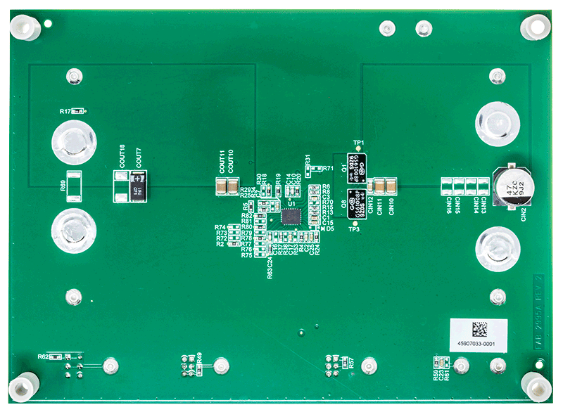 DC2995A Evaluation Board - Bottom View