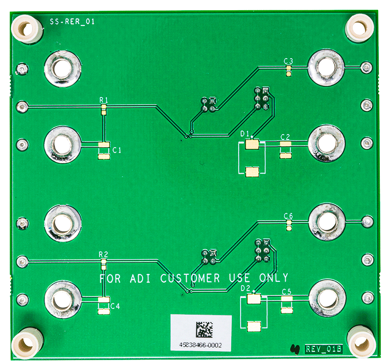 DC3001A-A Evaluation Board - Bottom View