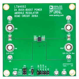 DC3016A Evaluation Board - Top View