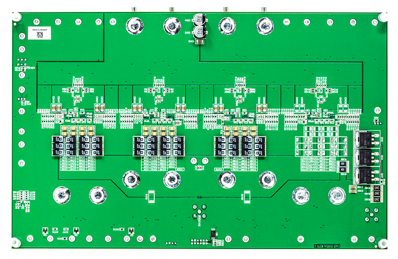 DC3082A-B Evaluation Board - Bottom View