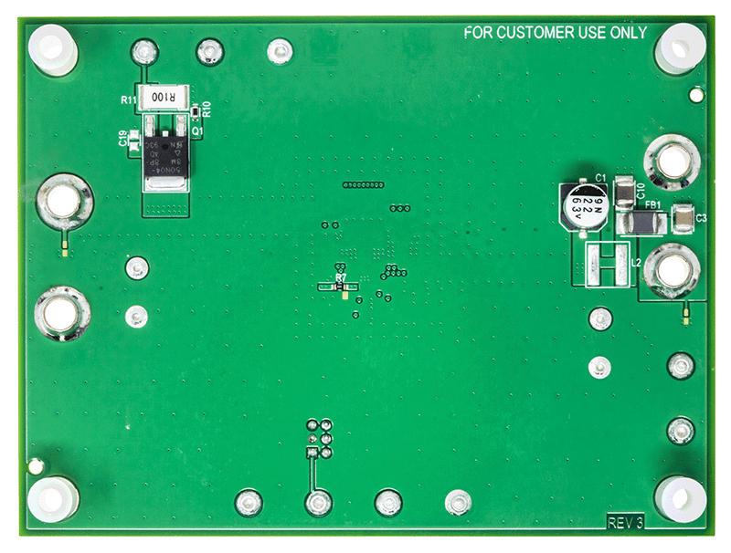 DC3099A Evaluation Board - Bottom View