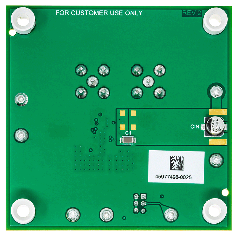 DC3158A Evaluation Board - Bottom View