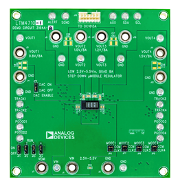DC3164A-B Evaluation Board - Top View