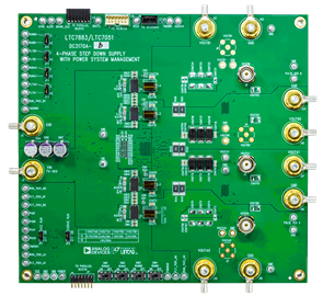 DC3170A-B Evaluation Board - Top View
