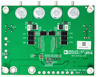 DC3190A-A Evaluation Board - Bottom View