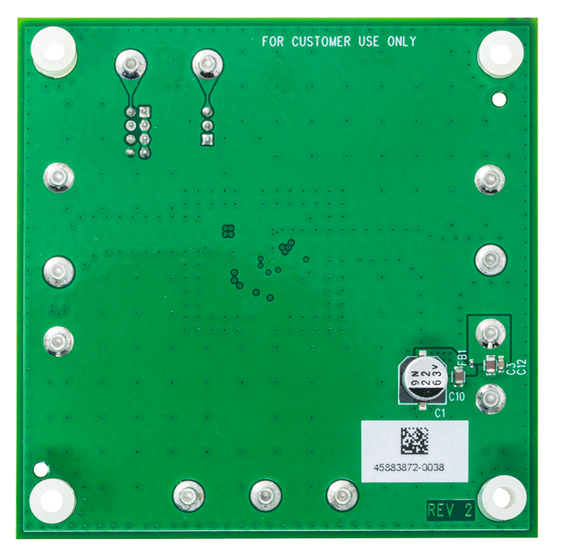 DC3214A Evaluation Board - Bottom View