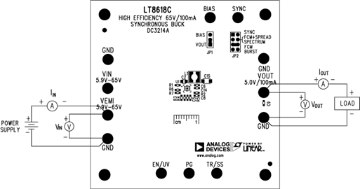 DC3214A - Proper Measurement Equipment Setup