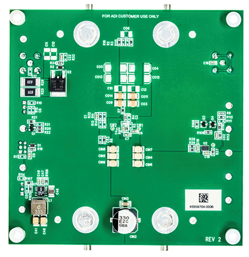 DC3230A Evaluation Board - Bottom View