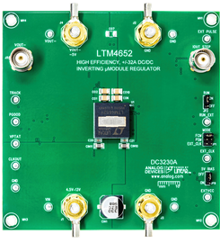 DC3230A Evaluation Board - Top View