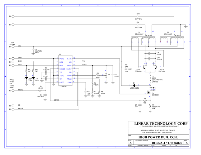 DC354A - Schematic