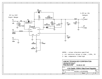DC356A - Schematic