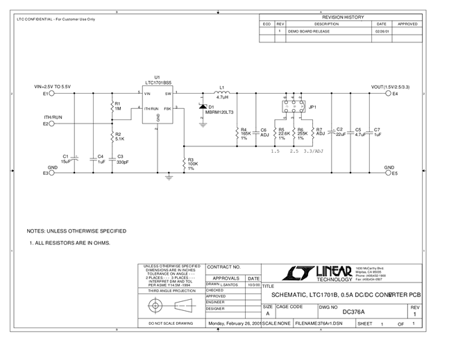 DC376A - Schematic