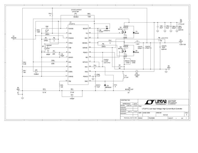 DC412A - Schematic
