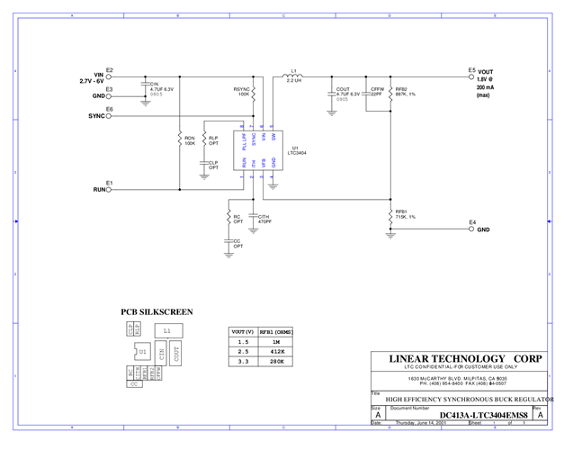 DC413A - Schematic