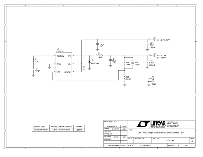 DC419A - Schematic