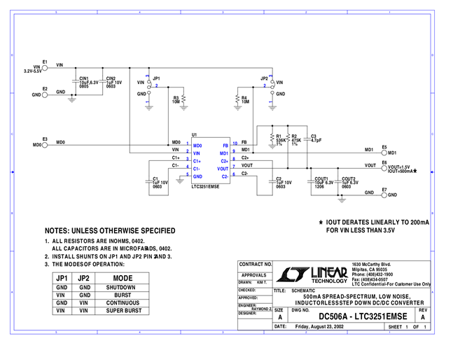 DC506A - Schematic