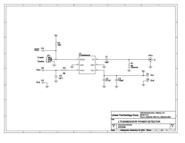 DC539A - Schematic