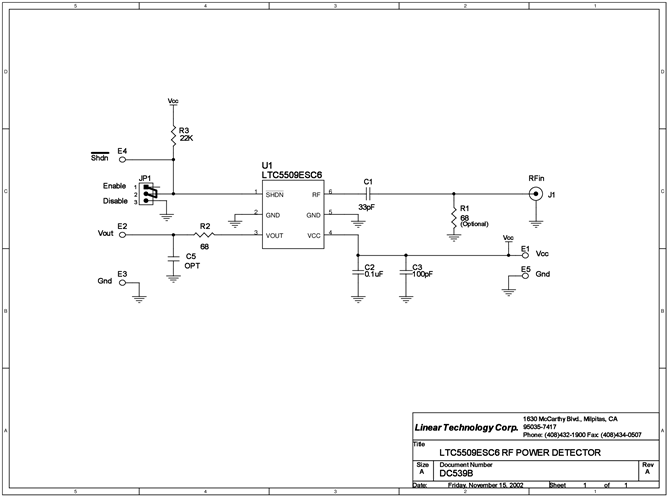 DC539B - Schematic