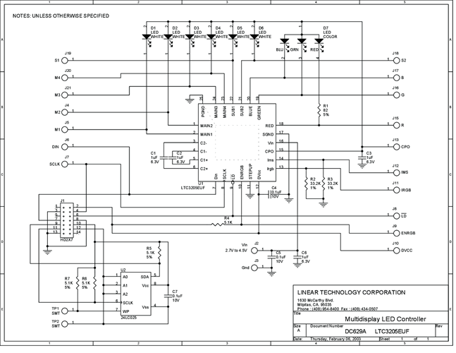 DC629A - Schematic