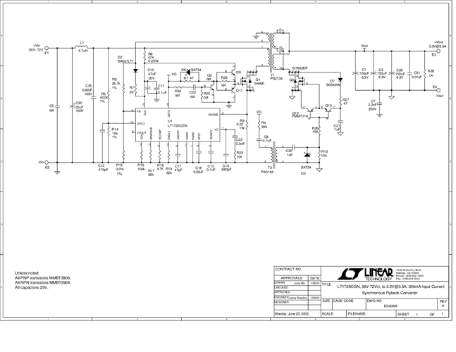 DC638A - Schematic