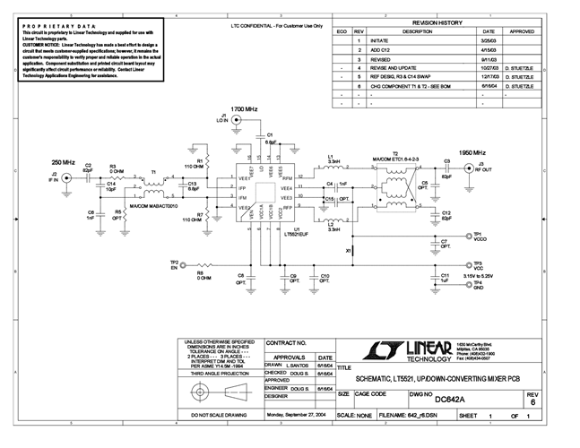 DC642A - Schematic
