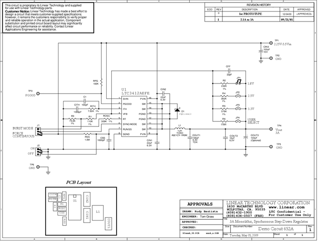 DC652A - Schematic