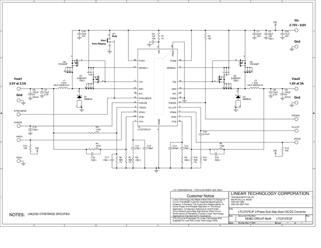 DC664A - Schematic
