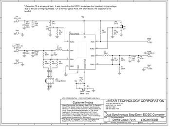 DC701A - Schematic