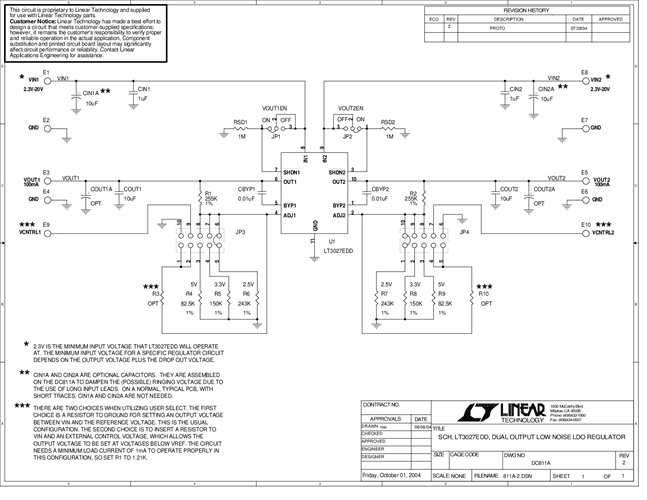 DC811A - Schematic