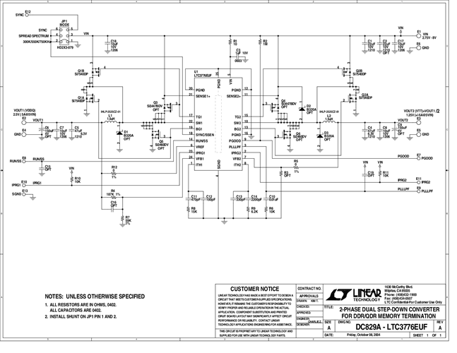 DC829A - Schematic