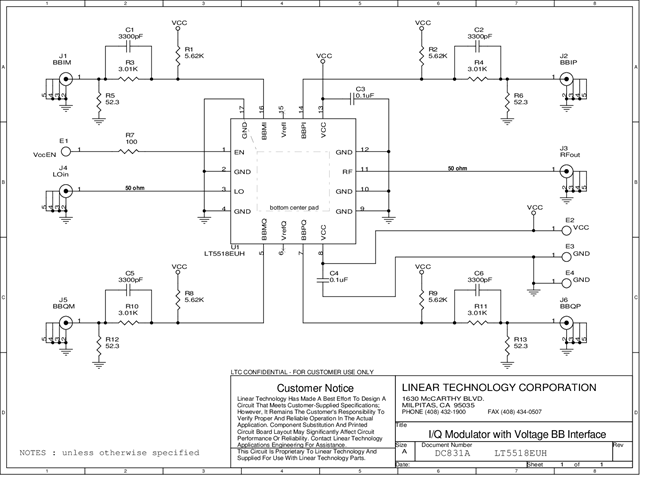 DC831A - Schematic