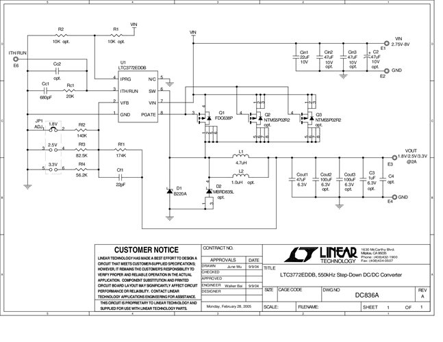 DC836A - Schematic