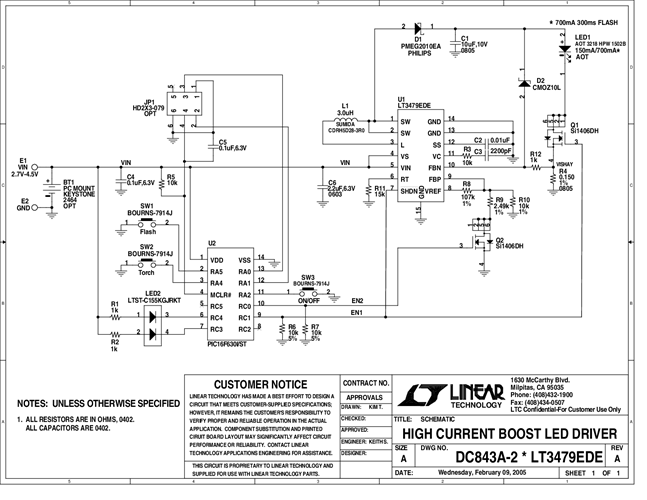 DC843A - Schematic