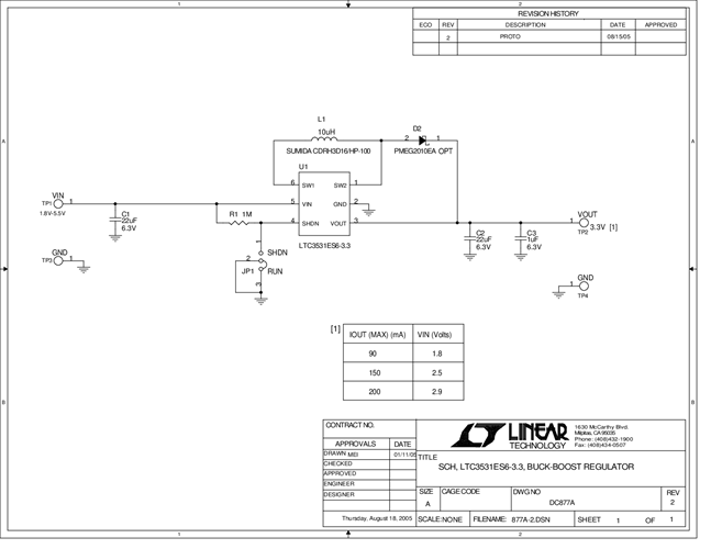 DC877A - Schematic