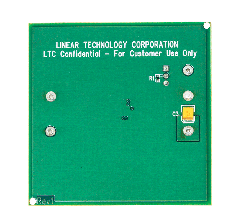 DC879A-A Evaluation Board - Bottom View