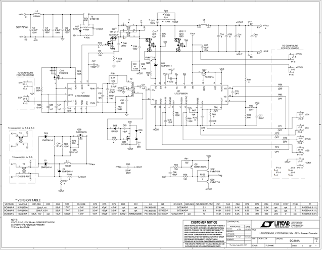 DC888A-A - Schematic