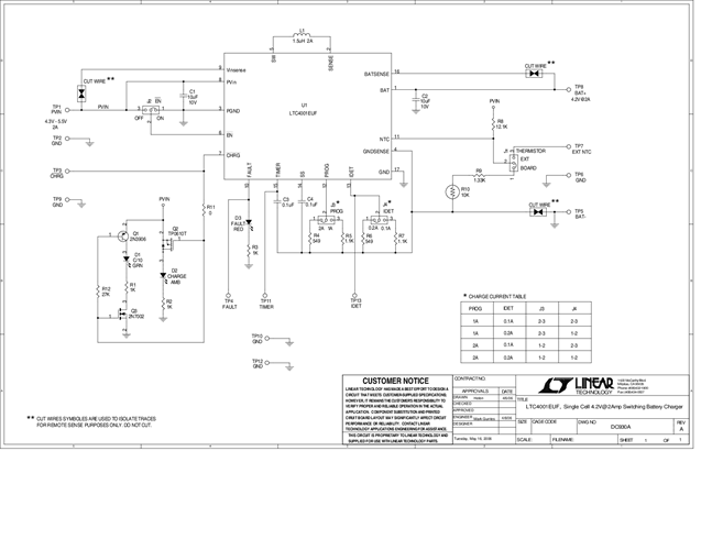DC930A - Schematic