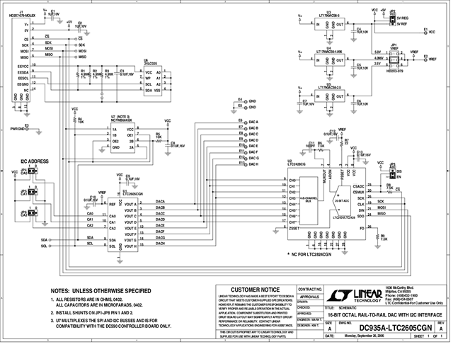 DC935A - Schematic