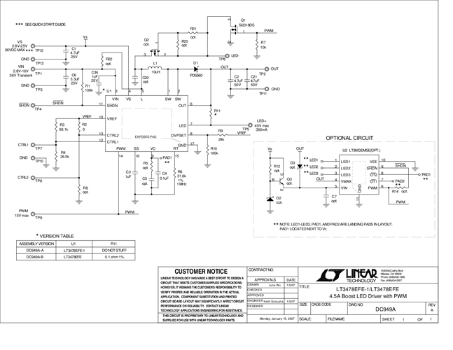 DC949A-A - Schematic