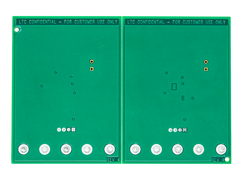 DC2018A Evaluation Board - Bottom View