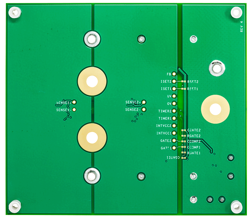 LT4200 Evaluation Board Photo Bottom