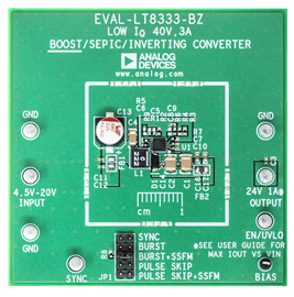 EVAL-LT8333-BZ Evaluation Board - Top View