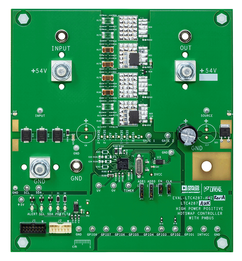 EVAL-LTC4287 Board Photo Top